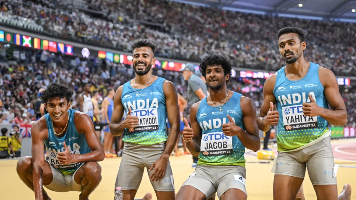 Indian Men’s 4x400m Relay Team Secures Paris Olympics Berth