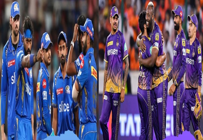 Mumbai Indians can Spoil KKR's Game Today; Head to Head Record one-Sided