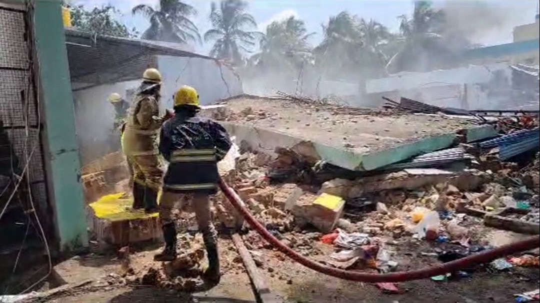 Tamil Nadu: 8 Killed, 12 injured after a explosion at fireworks factory near Sivakasi