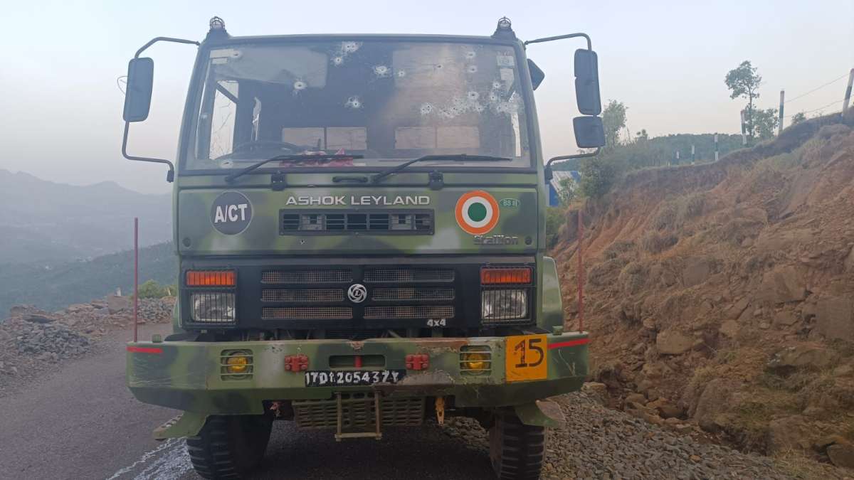Terrorists attack at IAF convoy in Jammu and Kashmir’s Poonch, one soldier dead, five injured