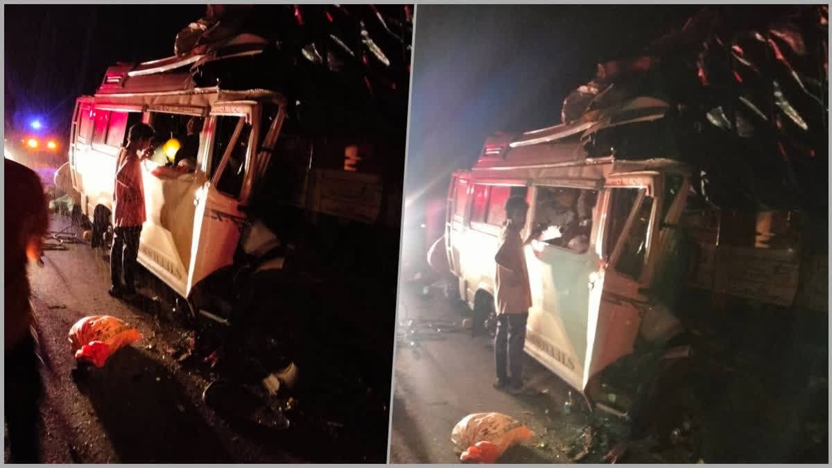 Tragedy strikes Karnataka ad bus collides into truck in Haveri district; 13 Tourists dead