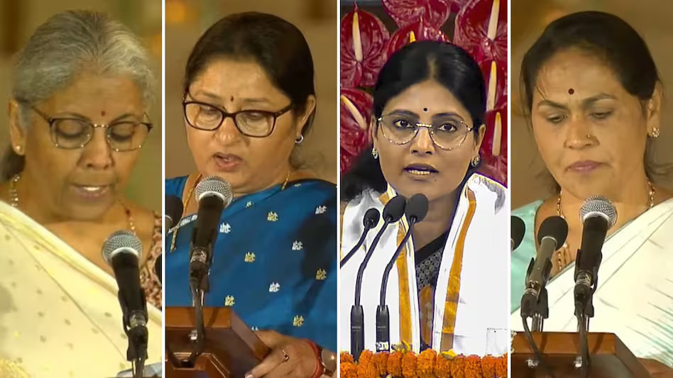 Nirmala Sitharaman among seven women inducted into Modi’s new 18th Lok Sabha cabinet