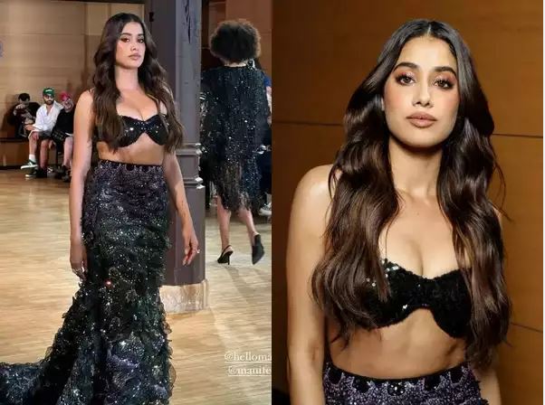 Paris Haute Couture Week: Janhvi Kapoor steals the show in mermaid-style gown at Paris Haute Couture Week