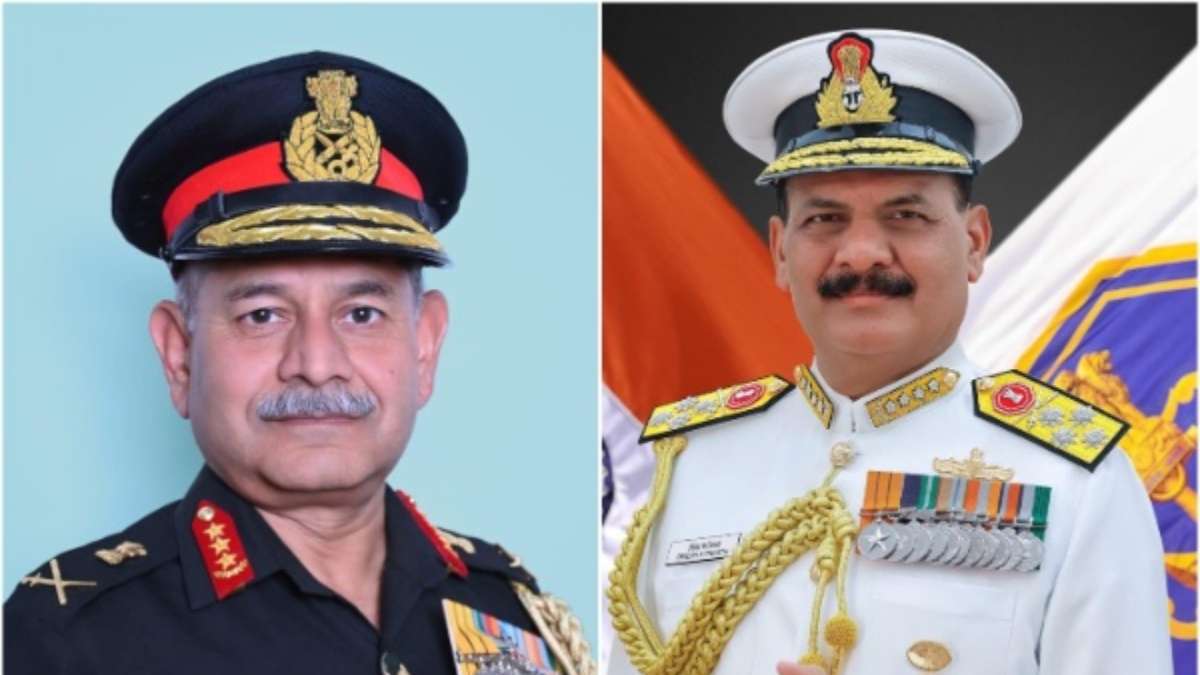 First time in history, Two classmates to be chiefs of Army and Navy together in Indian Armed Forces