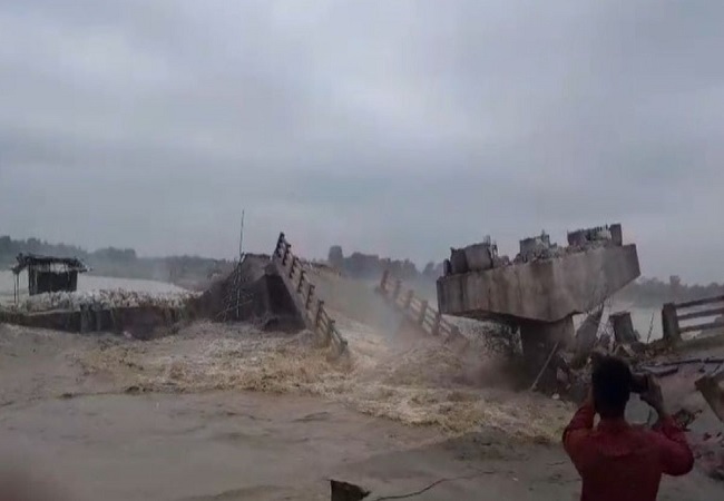 Bihar: Portion of Araria bridge built at cost of ₹12 crore collapses ahead of inauguration | WATCH