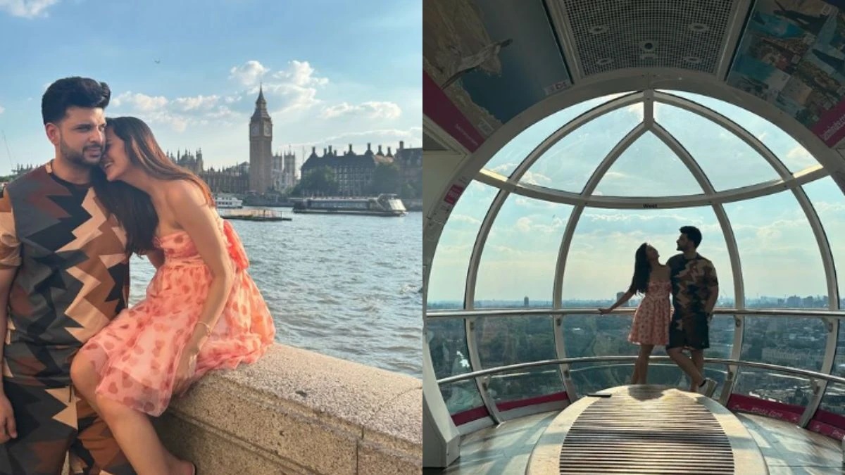 Lovebirds Tejasswi Prakash and Karan Kundrra shares London vacation photos amidst breakup rumours