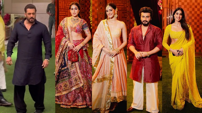 Anant-Radhika’s Haldi ceremony adorned with Salman Khan, Janhvi Kapoor, Sara Ali Khan and other stars
