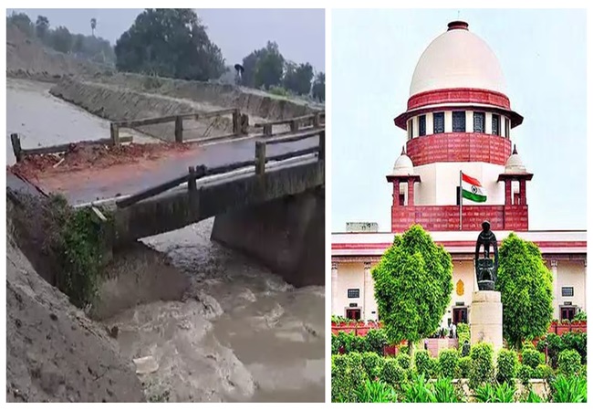 Three more bridges collapsed in Bihar today: PIL filed in Supreme Court, demand for Investigation